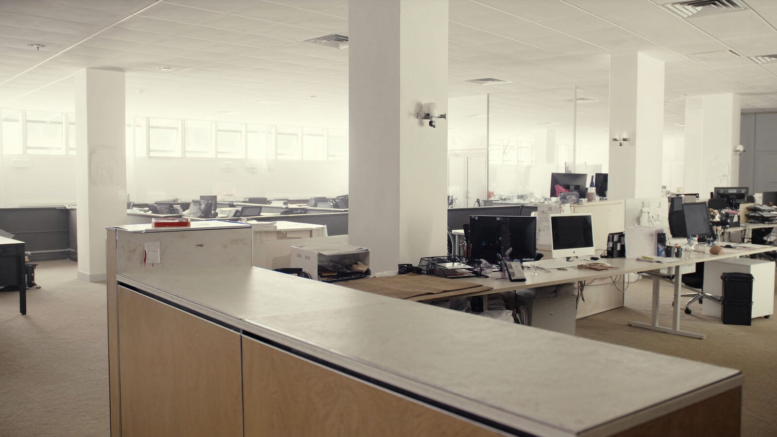 Werkplek op kantoor
